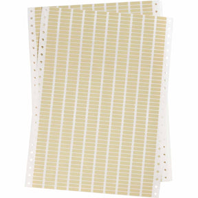 028922 - Etichette in poliimmide ambra per alte temperature DATAB PACCO DA 10000 ETICHETTE