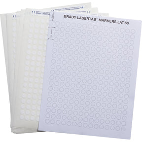 089405 - Etichette in tessuto di nylon LaserTab PACCO DA 2565 ETICHETTE