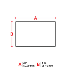 035655 - Etichette in carta riposizionabili core 76 mm ROTOLO DA 3000 ETICHETTE