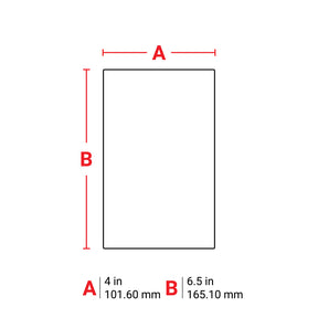 035661 - Etichette in carta riposizionabili core 76 mm ROTOLO DA 1000 ETICHETTE