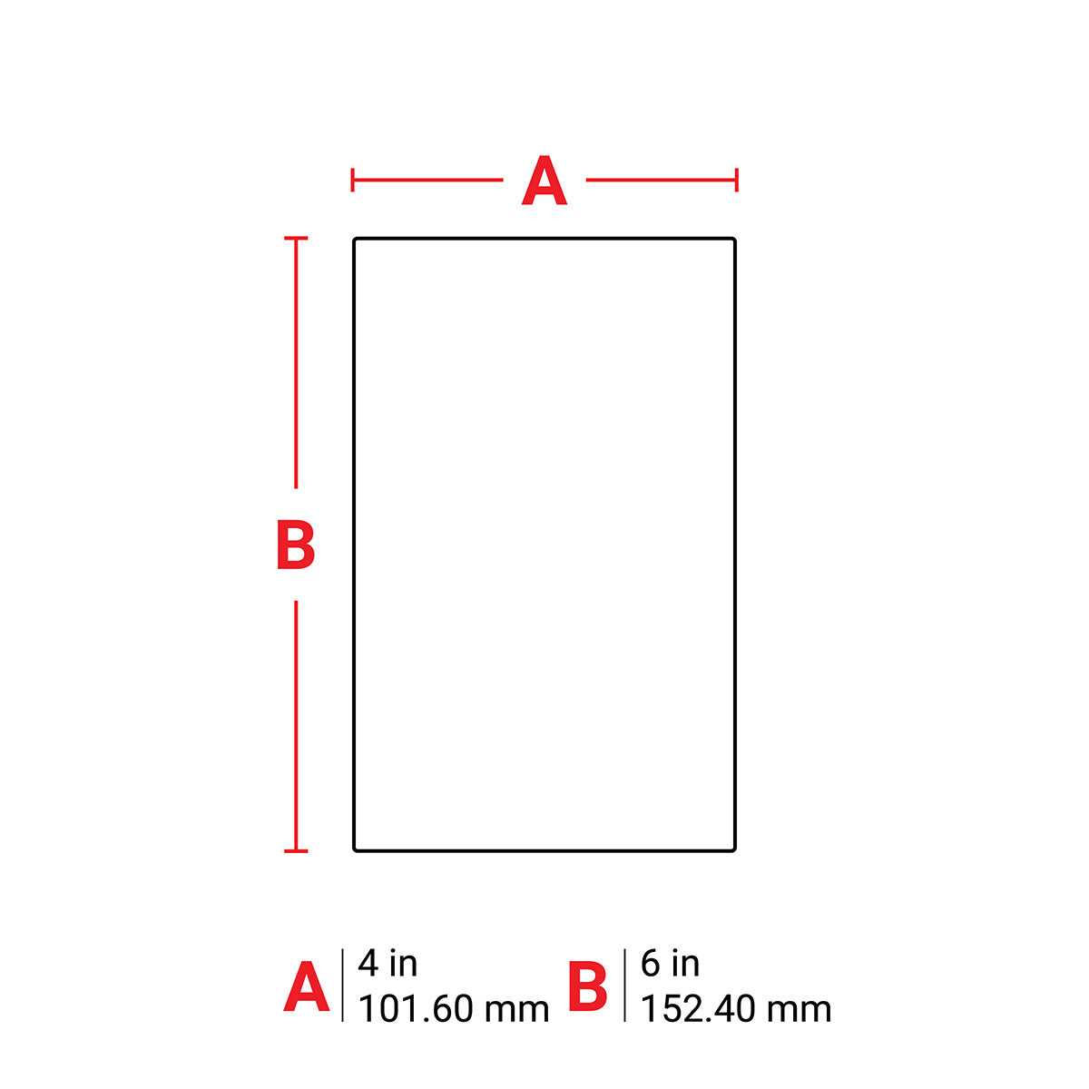 035659 - Etichette in carta riposizionabili core 76 mm ROTOLO DA 1000 ETICHETTE
