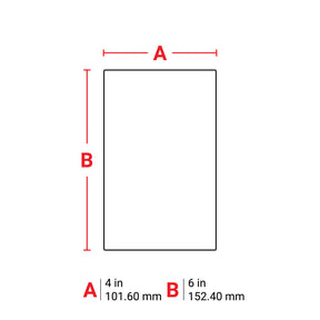 035659 - Etichette in carta riposizionabili core 76 mm ROTOLO DA 1000 ETICHETTE