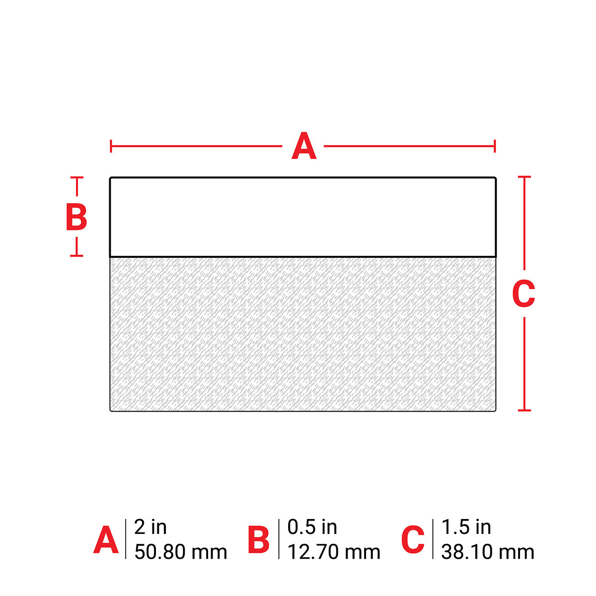 805030 - Etichette per fili e cavi in vinile autolaminanti Wraptor ROTOLO DA 3600 ETICHETTE