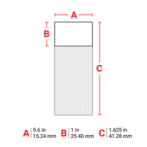 062365 - Etichette per laboratori in poliestere autolaminanti core 76 mm ROTOLO DA 3000 ETICHETTE