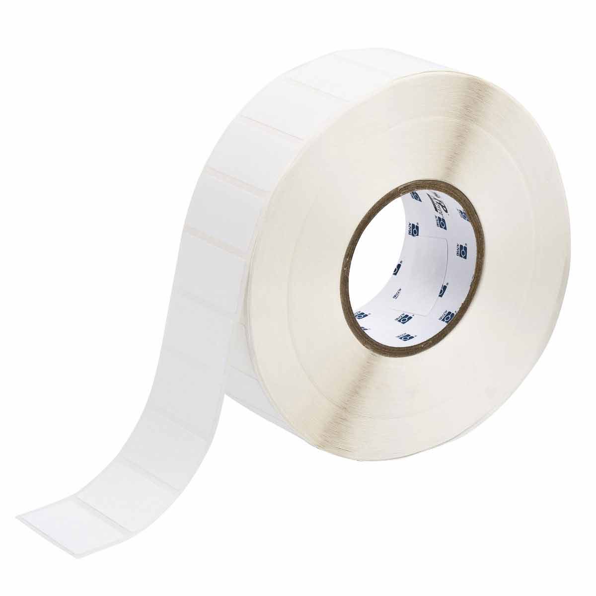 062370 - Etichette per fili e laboratori in tessuto di nylon core 76 mm ROTOLO DA 3000 ETICHETTE