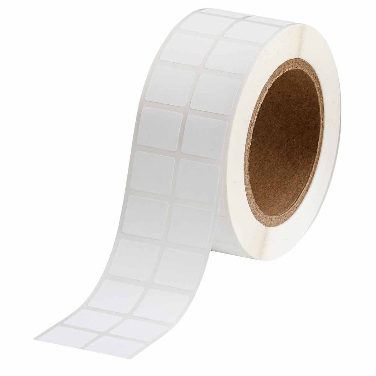 062372 - Etichette per codici a barre in poliestere bianco opaco core 76 mm ROTOLO DA 3000 ETICHETTE