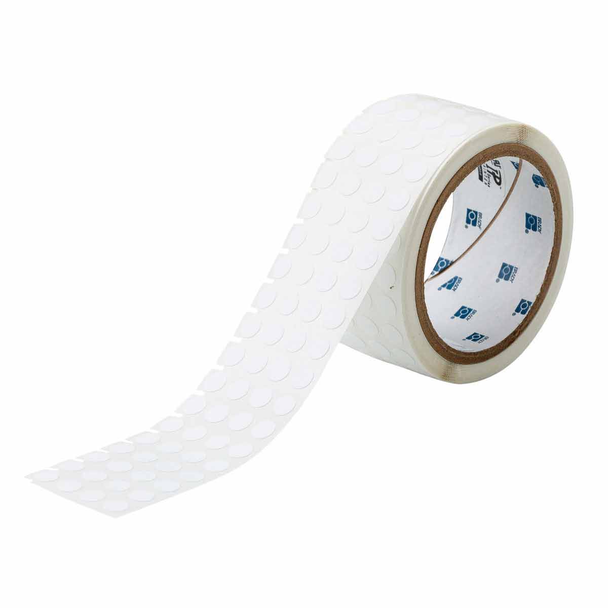 062375 - Etichette per fili e laboratori in tessuto di nylon core 76 mm ROTOLO DA 3000 ETICHETTE
