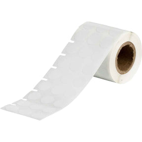 114289 - Etichette per laboratori in poliestere ultra-sottile core 25 mm ROTOLO DA 1500 ETICHETTE