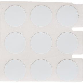 114289 - Etichette per laboratori in poliestere ultra-sottile core 25 mm ROTOLO DA 1500 ETICHETTE