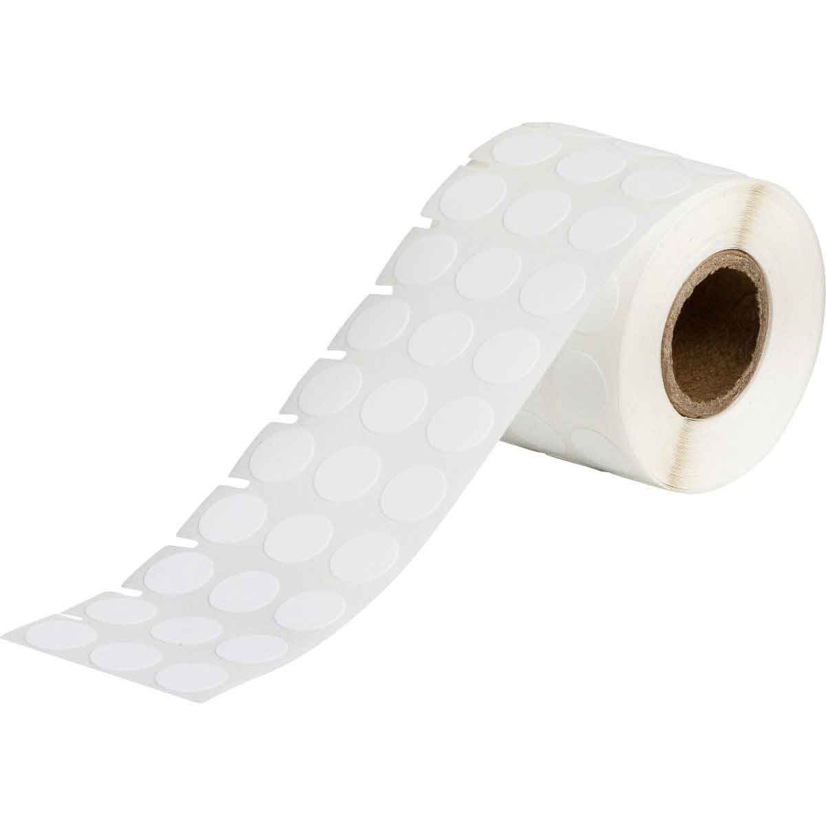 116384 - Etichette per fili e laboratori in tessuto di nylon core 25 mm ROTOLO DA 1500 ETICHETTE