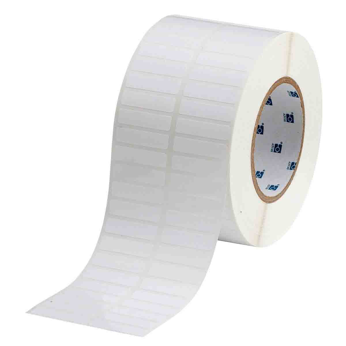 062282 - Etichette in poliestere lucido ad alta adesione con adesivo acrilico core 76 mm ROTOLO DA 10000 ETICHETTE
