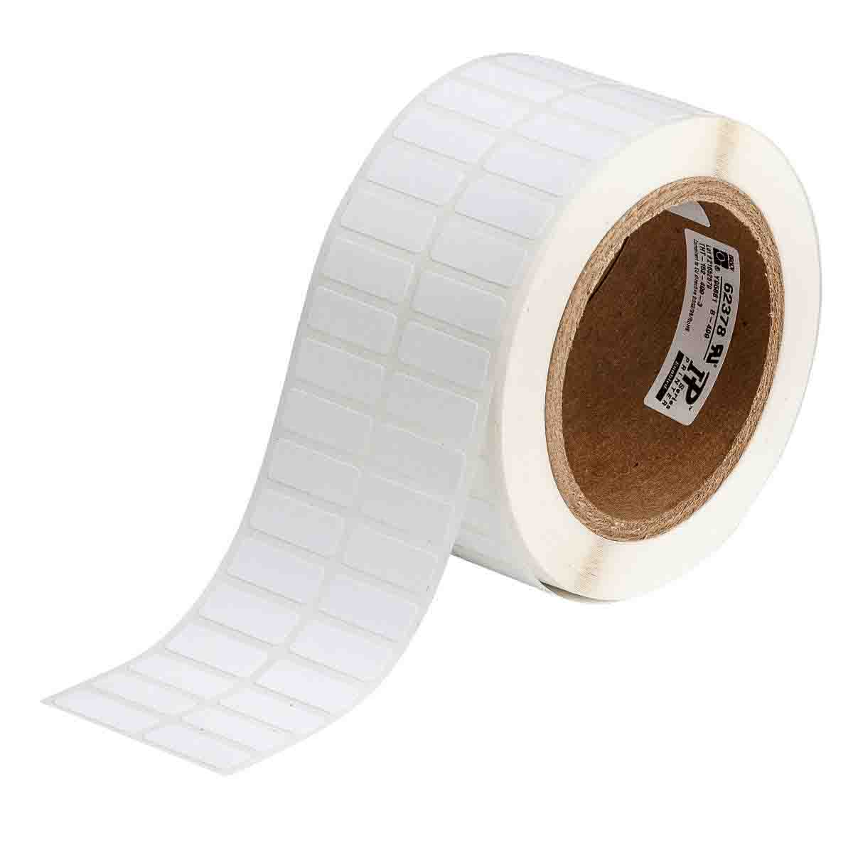 062378 - Etichette per fili e laboratori in tessuto di nylon core 76 mm ROTOLO DA 3000 ETICHETTE