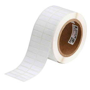 062378 - Etichette per fili e laboratori in tessuto di nylon core 76 mm ROTOLO DA 3000 ETICHETTE
