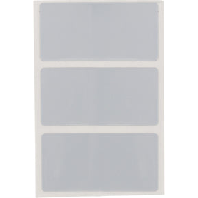 104175 - Etichette in poliestere argento opaco con adesivo acrilico core 76 mm ROTOLO DA 3000 ETICHETTE