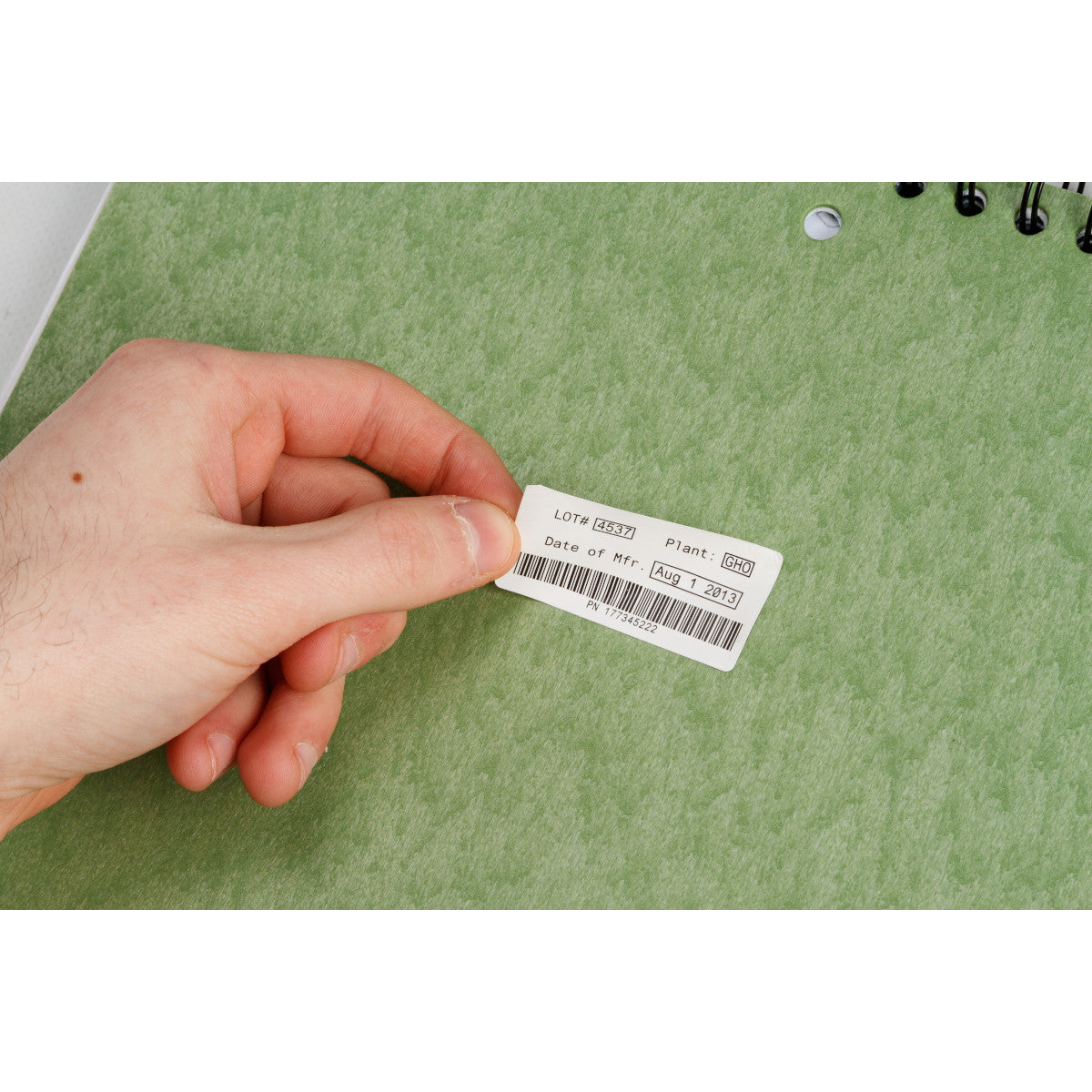035661 - Etichette in carta riposizionabili core 76 mm ROTOLO DA 1000 ETICHETTE