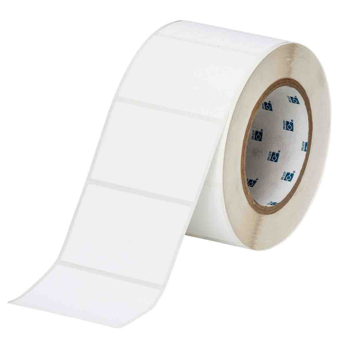 067103 - Etichette per identificazione generale in poliestere opaco ultra-aggressivo bianco opaco core 76 mm ROTOLO DA 1000 ETICHETTE