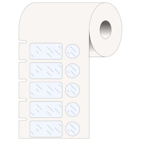 302995 - Etichette in polipropilene core 76 mm ROTOLO DA 3000 SET ETICHETTE