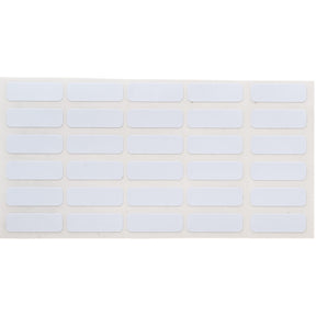 030206 - Etichette per codici a barre e pannelli solari in poliestere bianco lucido core 76 mm ROTOLO DA 10000 ETICHETTE