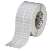 104187 - Etichette in poliestere argento opaco con adesivo base gomma core 76 mm ROTOLO DA 10000 ETICHETTE