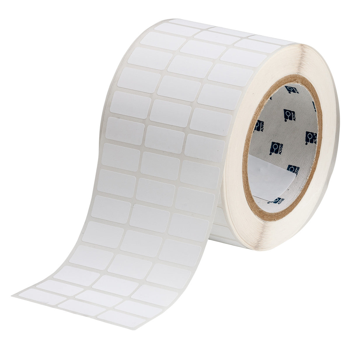029893 - Etichette per codici a barre in poliestere bianco opaco core 76 mm ROTOLO DA 10000 ETICHETTE