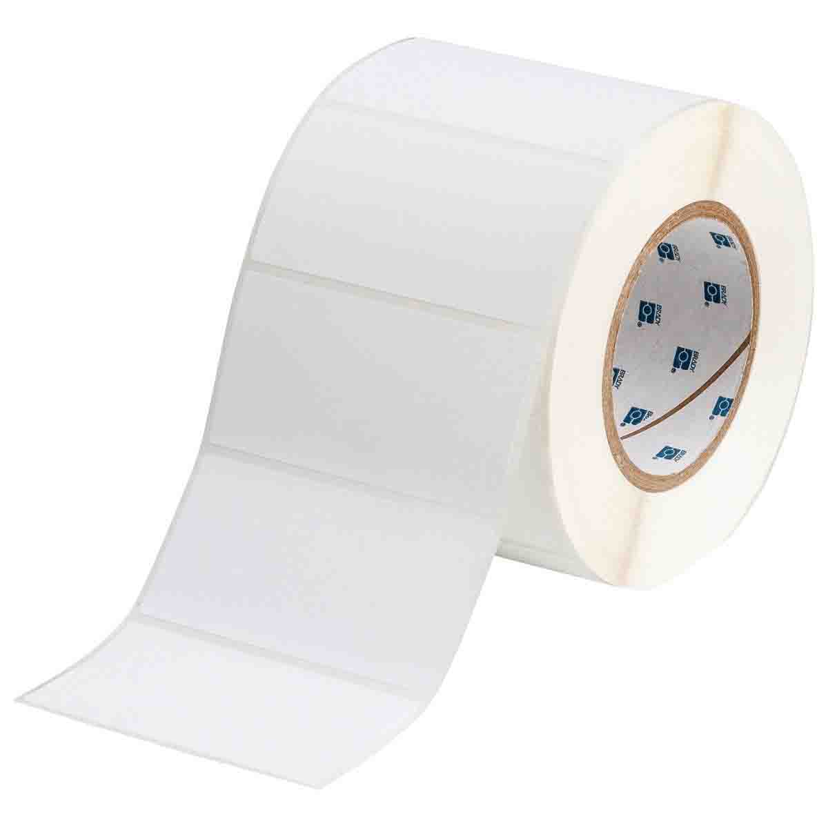 067106 - Etichette per identificazione generale in poliestere opaco ultra-aggressivo bianco opaco core 76 mm ROTOLO DA 1000 ETICHETTE