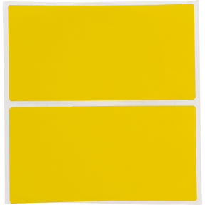 132417 - Etichette per codici a barre e targhe di identificazione in poliestere giallo lucido core 76 mm ROTOLO DA 1000 ETICHETTE