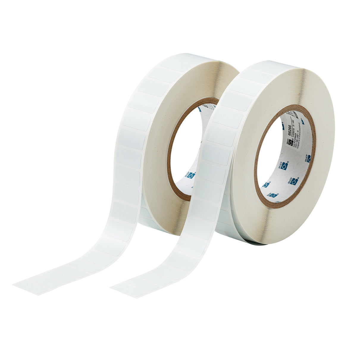 067107 - Etichette per identificazione generale in poliestere opaco ultra-aggressivo bianco opaco core 76 mm PACCO DA 10000 ETICHETTE