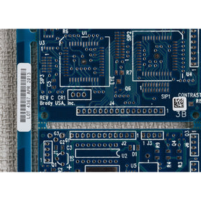 029915 - Etichette per schede elettroniche in poliestere dissipativo elettrostatico lucido core 76 mm ROTOLO DA 10000 ETICHETTE