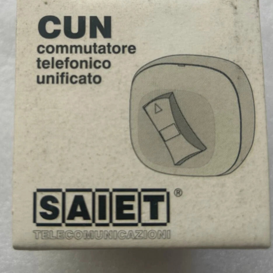 SAIET CUN COMMUTATORE TELEFONICO