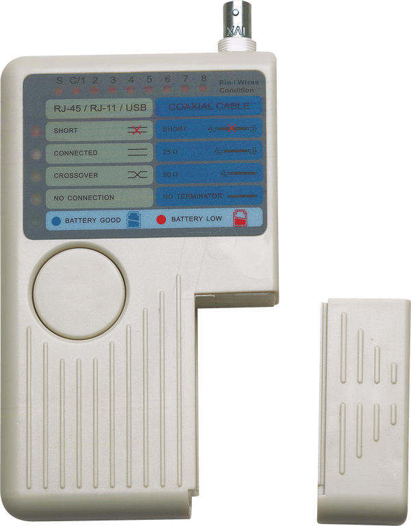 Intellinet 4‑in‑1 Cable Tester