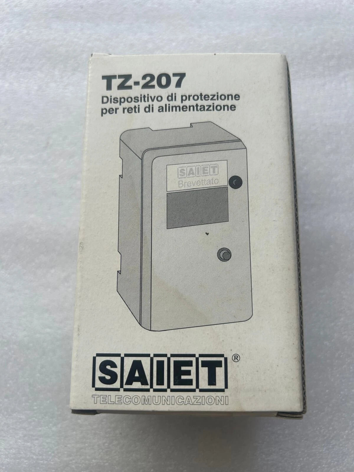 SAIET TZ-207 DISPOSITIVO DI PROTEZIONE PER RETI DI ALIMENTAZIONE