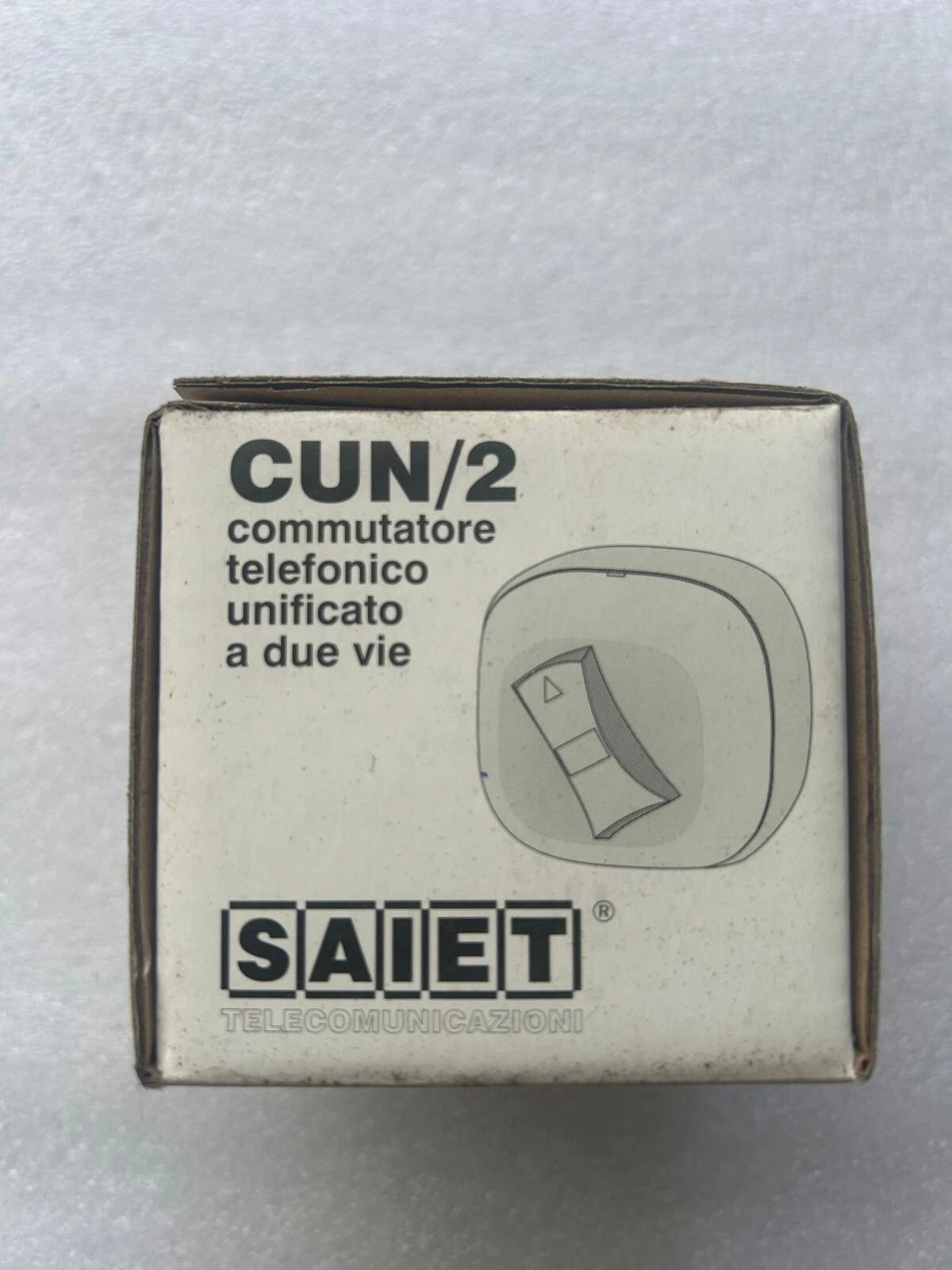 CUN/2 Commutatore unificato a due vie SAIET
