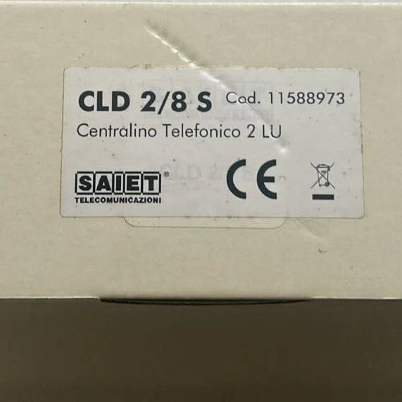 SAIET Centralino telefonico CLD 2/8 S