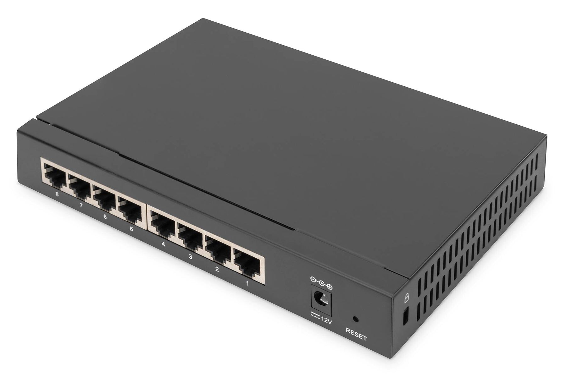 DIGITUS Switch Multi-Gigabit 8 porte