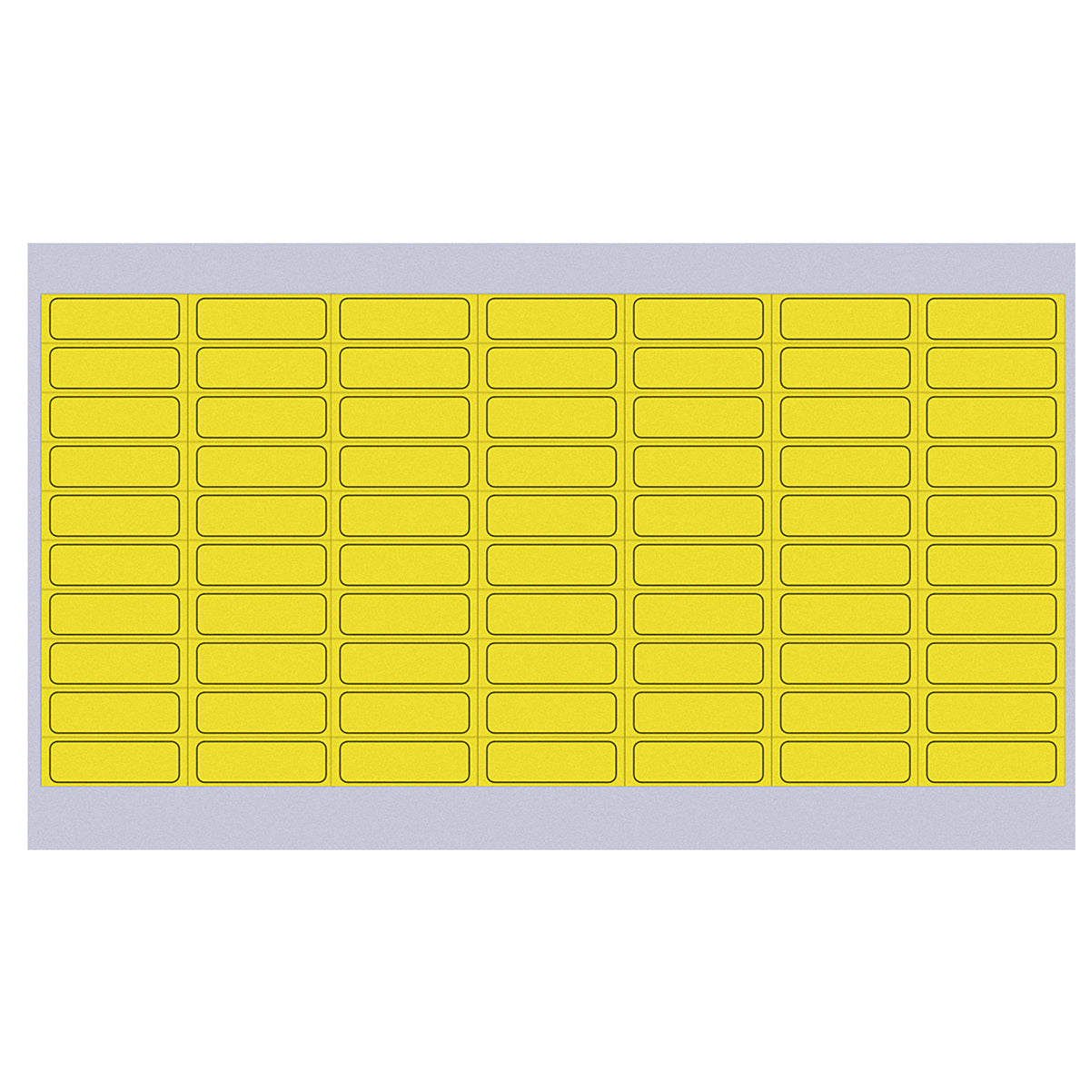 Fogli etichette 10x30mm contorno