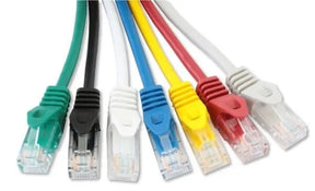 Bretella Di Permutazione Cat. 6A Utp, Colore Bianco, L. 3Mt